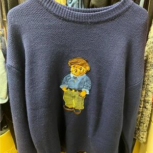 RL Inspired Bear Sweater unisex